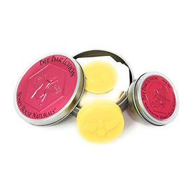 Honey House Naturals Sweet Honey Bee Bar Lotion Duo (Small 0.6 Fl. Oz. & Large 2 Fl. Oz.)