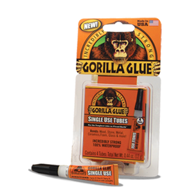 Gorilla Glue Single Use Tubes 4 pack 0.11 oz each