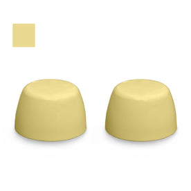 American Standard Color Replacement Plastic Toilet Bolt Caps - Set of 2 - Manchu Yellow