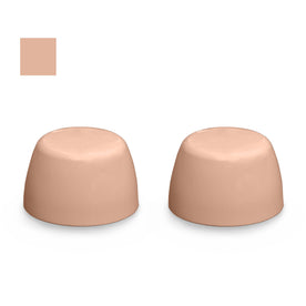 American Standard Color Replacement Plastic Toilet Bolt Caps - Set of 2 - Peach Blossom
