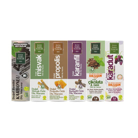 Eyup Sabri Tuncer 7.5 ml Tester Natural Vegan Toothpaste 6 Pieces Set