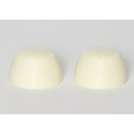 Case Color Replacement Plastic Toilet Bolt Caps - Set of 2 - Manchu Yellow