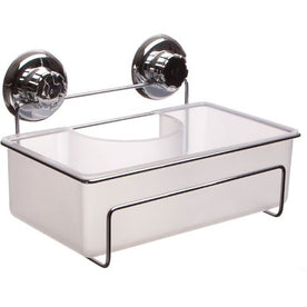 Better Living 13652 SurLoc Caddy Hair Dryer Holder, Clear-Coated