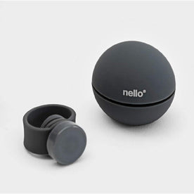 Palomar Nello Magnetic Bike Bell 3 Kinds of Sound Anthracite (1.5" Dia.)