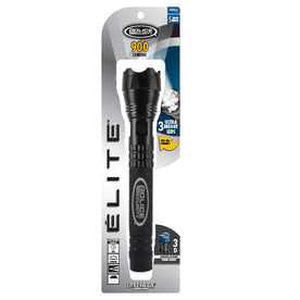Police Security Little Nellie 3D Black Elite CREE LED Flashlight - 900 Lumen