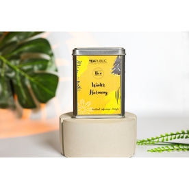 Teapublic Winter Harmony 100% Natural Herbal Tea (60 Gram Tin Can)
