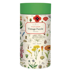 Cavallini WildFlowers 1000 Piece Jigsaw Puzzle (PZL/WF)