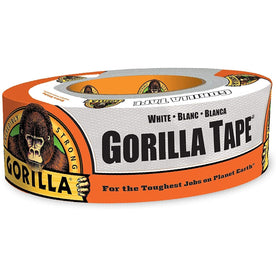 Gorilla White Duct Tape, 1.88 in. x 30 yd, White, 602503