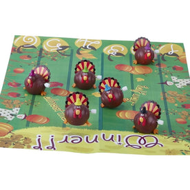 Robin Reed Racing Turkey Handmade English Christmas Crackers, 72236, 13 Inch (Set of 6)