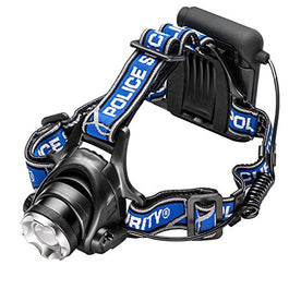 Police Security Blackout LED Headlamp - 465 Lumen 99434