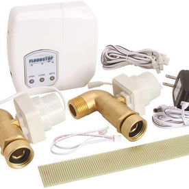 Floodstop for Washing Machines w/ 90 Degree, FS3/4H90, 3/4" Ball Valves