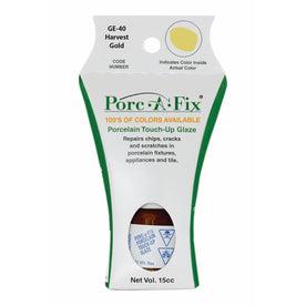 Porc-A-Fix Touch Up Repair Glaze - General Electric - Harvest Gold - GE-40