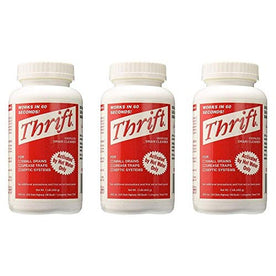 Thrift T-100 Alkaline Based Drain Cleaner - 1 Pound (3 Pack)