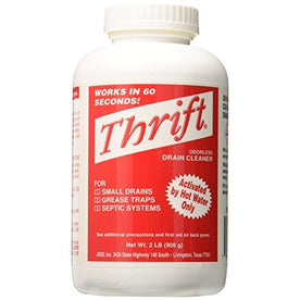Thrift Alkaline Based Drain Cleaner 2Lb Granular Thrift T-200
