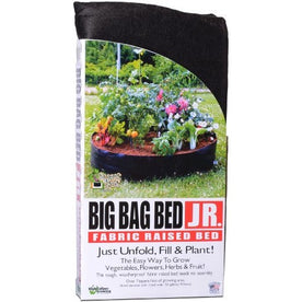 Smart Pots 12050 Big Bag Bed Fabric Raised Planting Bed, Junior , Black