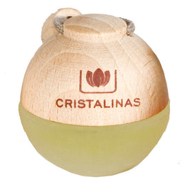 Cristalinas Car Air Freshener White Flowers