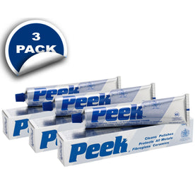 Peek Polish, Aluminum and Chrome Metal Polish - 100ml Tube [3-pack]