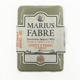Olive Oil Bar Soap - Orange Zest & Cinnamon Fragrance - 150 G
