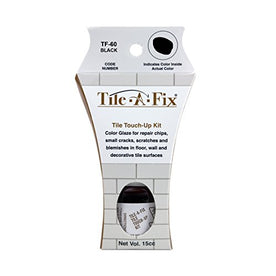 Tile-A-Fix Tile Touch Up Repair Glaze (Black - TF60)