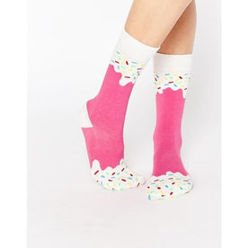 DOIY Icepop Socks – Strawberry (For All Ages)